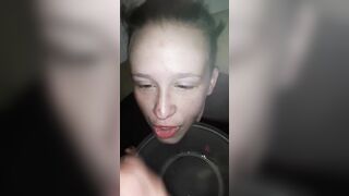 Blowing and being a whore