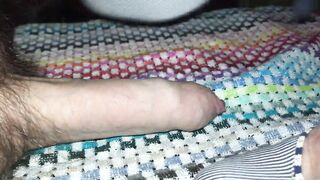 Dick trample toes play after work