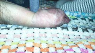 Dick trample toes play after work