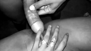 Husband plowed me rough inside Night juicy twat with Rough