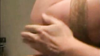 Hot grandma sucking dick and get cum in mouth