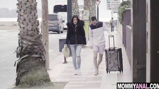 Booty fucking my step milf after dad left her