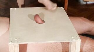 Nylon tight foot penis stomping by gothic dom pt2