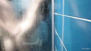 Young amateur lovers fucking rough inside the shower Triss witch