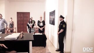 Judge Cathy Heaven turns her courtroom inside an action packed