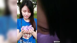 M'sian 19 yo GF Yip Wen Jia loves blowing her BF's fat dick