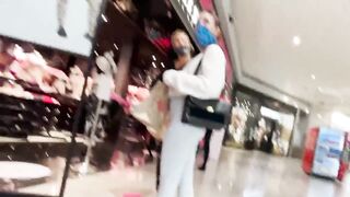 Bulge Watchers - thirsty bimbos at the mall