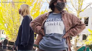 Bulge Watchers - thirsty bimbos at the mall