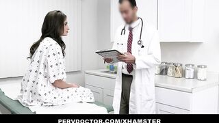 Virgin 18 Yo Mia Taylor Has To Pay The Perv Doctor