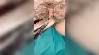 Unshaved Fiance with toy