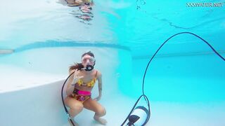 Hottest underwater erotics with a Russian 18 goddess Katya