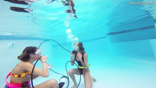 Hottest underwater erotics with a Russian 18 goddess Katya