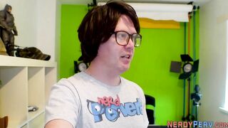 Leeds geeks gets fellatio from tiny euro