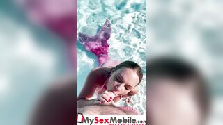 Tiffany Leiddi give blowjob pov style