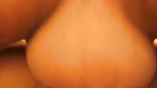 facial creampie inside whore