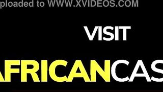 Young Ebony 19 Year Old Oral Creampied