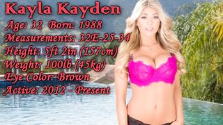 Kayla Kayden - Pornstar Photo Tribute