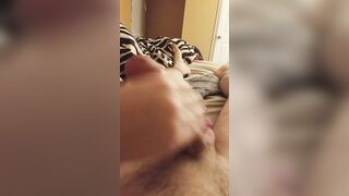 Penis inside her mouth