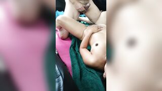 Skinny Latina’s tight unshaved pie