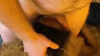 Oreo double stuff cumshot white and african penis