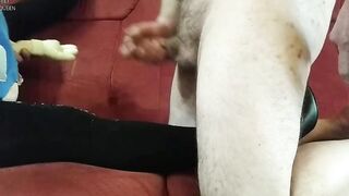 toes queen - forced extremly jizz and multiple cum loads