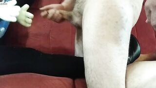 toes queen - forced extremly jizz and multiple cum loads