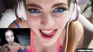 Carly Rae Summers Reacts to HARD POWER BANGED! MAKES HER
