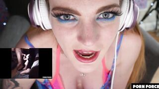 Carly Rae Summers Reacts to HARD POWER BANGED! MAKES HER