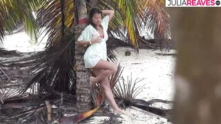 heisser blow job am Strand