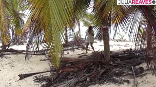 heisser blow job am Strand
