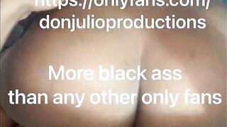 Huge ass redbone backshot compilation