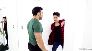 Hispanic Stepmom and innocent sluts sharing a dick - Rose