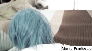 Cos play fun leads to a super pov cock down!