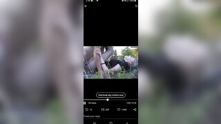 Young blonde painful first boned