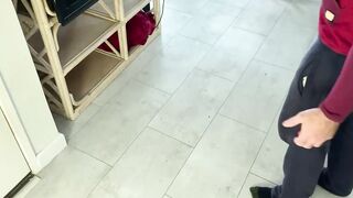 Stepmom gets stuck and has sex with her stepson