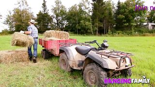 Banging Family - I Suprise My Sibling Into a Outdoors Pounded!