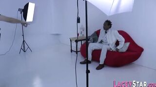 Older bride Lacey Starr sixtynines and gets fuck by ebony penis