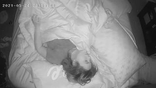 cougar Has Extreme Hidden Orgasm Before Bed Spy Webcam