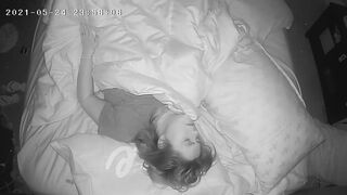cougar Has Extreme Hidden Orgasm Before Bed Spy Webcam