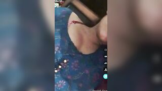 Paki aunty showing jugs