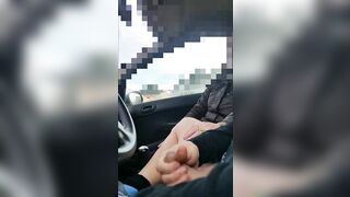 penis flash inside the vehicle with my married friend part