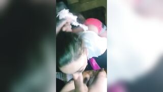Facefuck and hair pulling