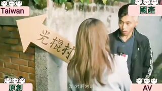 China AV Asian performer Eastern cunt with mouth China AV