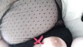 Ssbbw .. total geil..mit vib .. abgespritzt