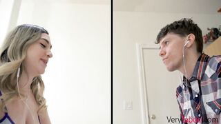 Our Milf's Only Condition Is That She Joins Inside Too!