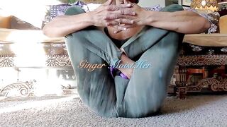 Butt Stretching with Red Haired MoistHer Squirt and Flex