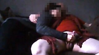 jerking off two