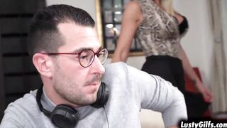 Big Boobed Grandma TiffanyRousso just loves having John over for her