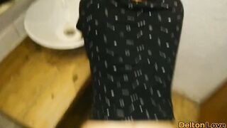 Fucking rich inside the WC during a family reunion with