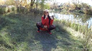 Flashing and hardcore outdoor